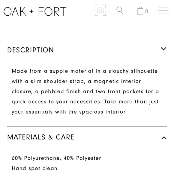 Olive green everyday bad from oak and fort. - Picture 7 of 11